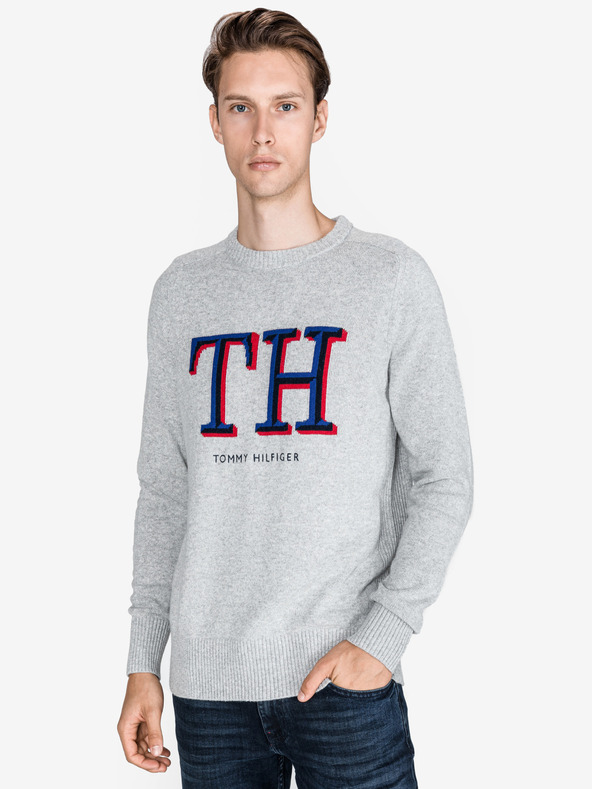 Tommy Hilfiger Pulover Gri