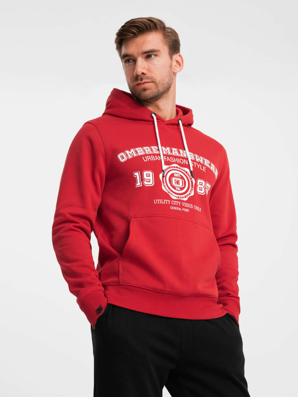 Ombre Clothing Hanorac Roșu