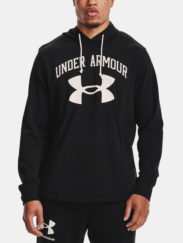 Under Armour Rival Terry Big Logo HD Hanorac Negru