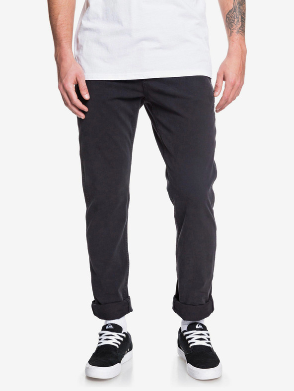 Quiksilver Krandy Chino Pantaloni Negru