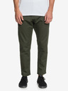 Quiksilver Pantaloni verzi Quiksilver Disaray pentru bărbați