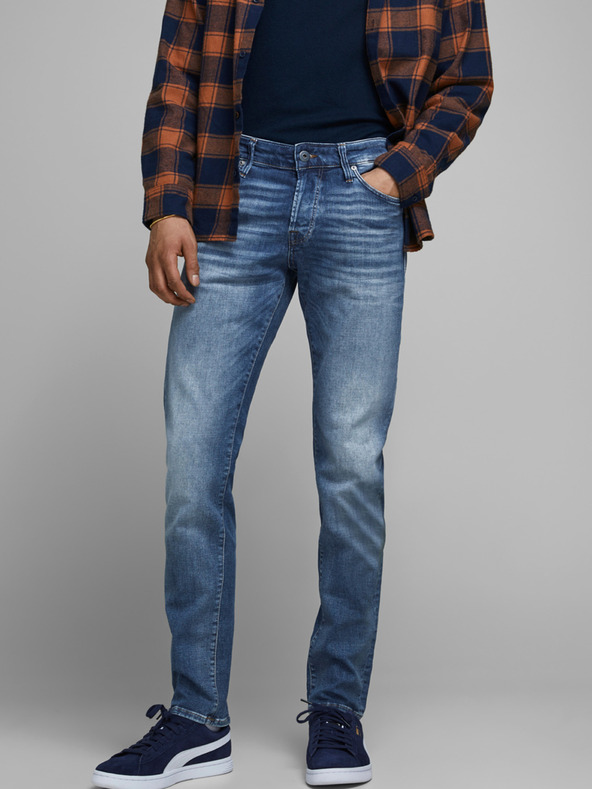 Jack & Jones Glenn Jeans Albastru