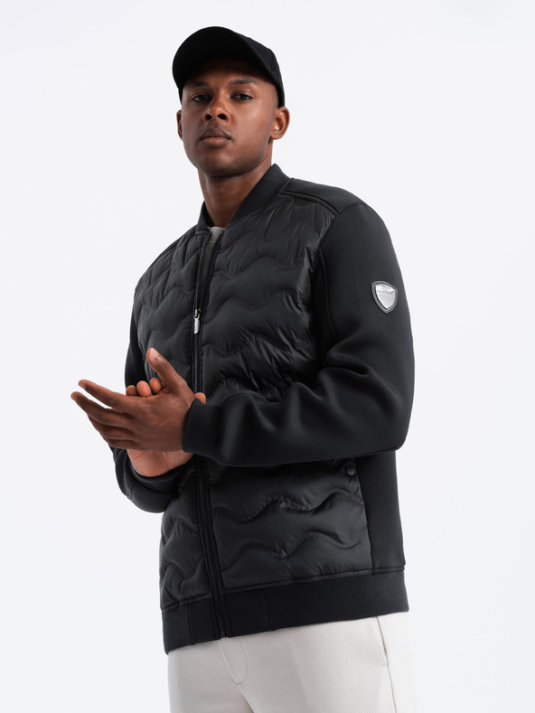 Ombre Clothing Jachetă Negru
