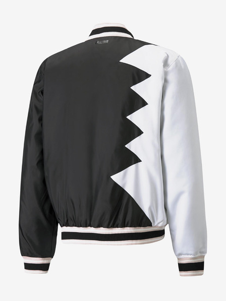 Puma Bomber alb și negru pentru bărbați Puma
