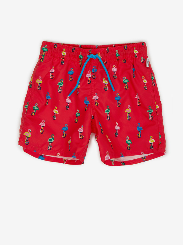 Happy Socks Costume de baie pentru copii Roșu