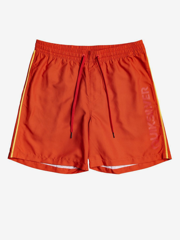Quiksilver Vert Volley 14 Costume de baie pentru copii Portocaliu