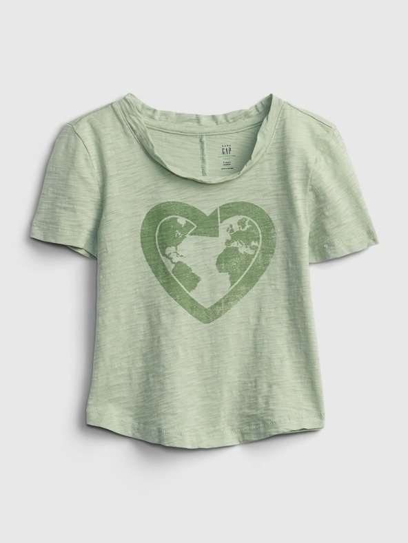 GAP Tricou pentru copii Verde