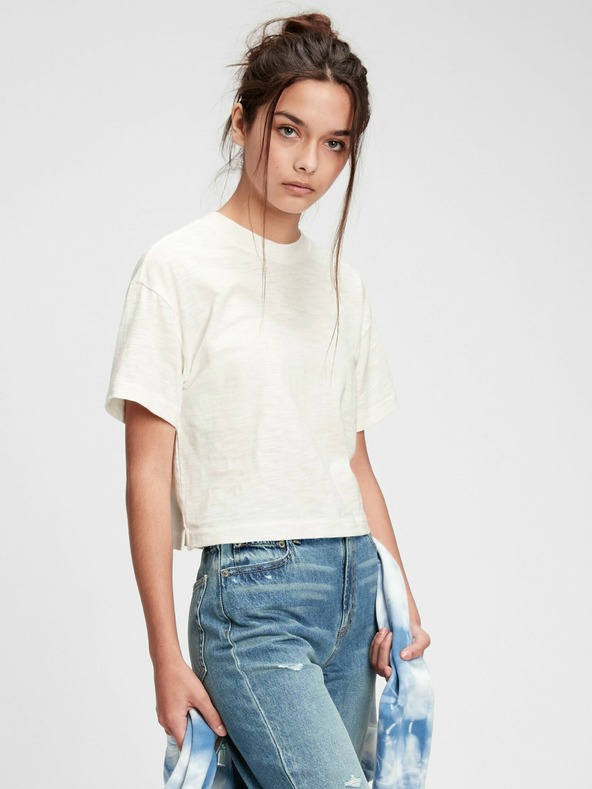GAP Teen Tricou pentru copii Alb