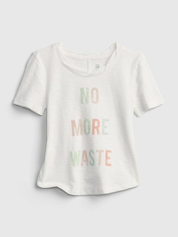 GAP Tricou pentru copii Alb