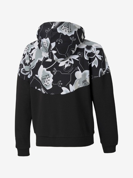 Puma Tricou cu fermoar complet Puma Alpha negru pentru fete