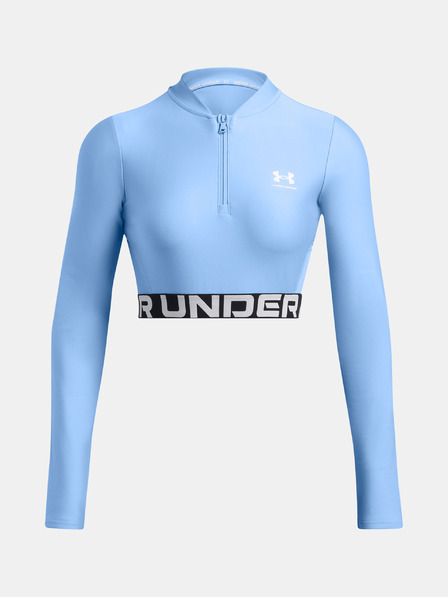 Under Armour HeatGear Rib 1/4 Zip LS Tricou