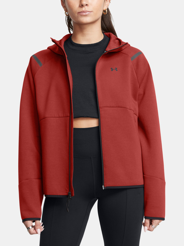 Under Armour Unstoppable Fleece FZ Hanorac Portocaliu
