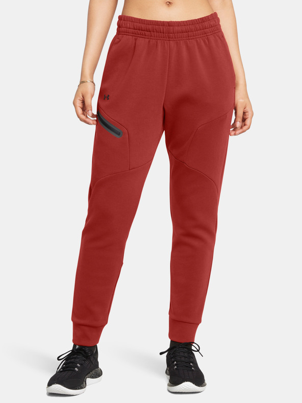 Under Armour Unstoppable Flc Pantaloni de trening Portocaliu