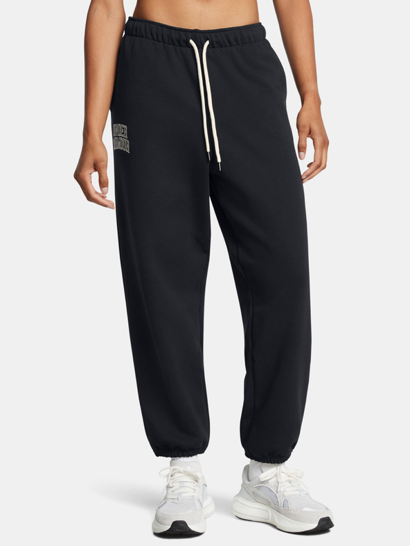 Under Armour UA Icon HWT Terry OS Pantaloni Negru