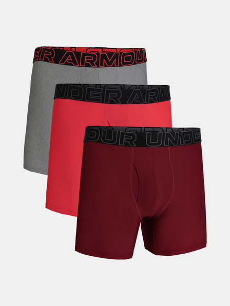 Under Armour M UA Perf Tech Mesh 6in Boxeri, 3 bucăți