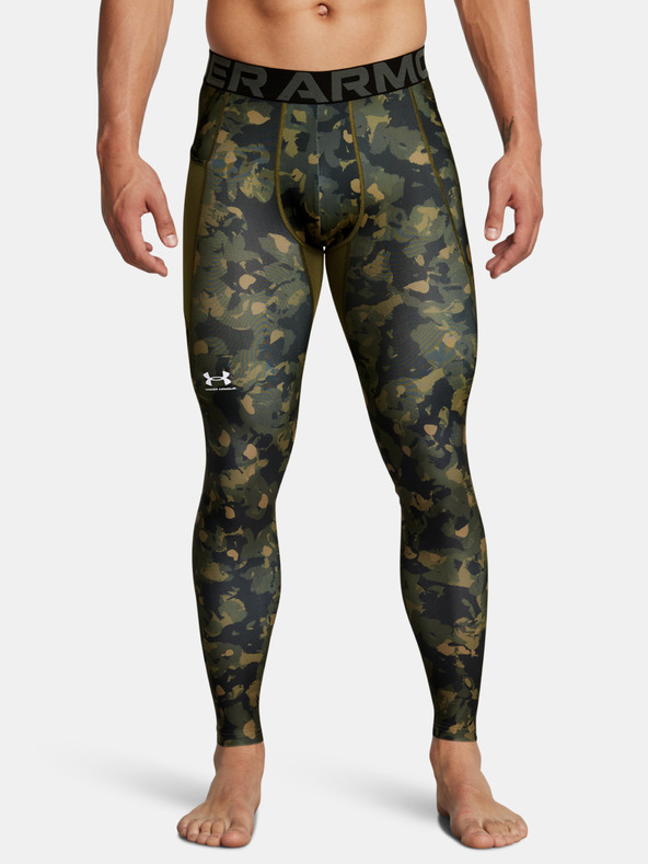 Under Armour UA HG Armour Prtd Lgs Colanţi Verde