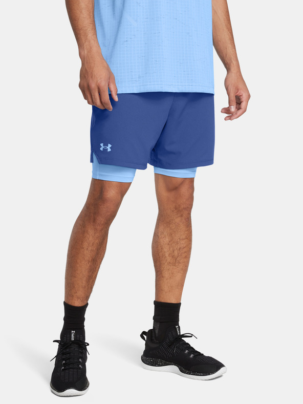 Under Armour UA Vanish Woven 2in1 Pantaloni scurți Albastru