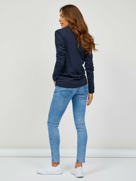 Sam 73 Tricou cu mânecă lungă pentru femei, albastru închis SAM 73 Naivara