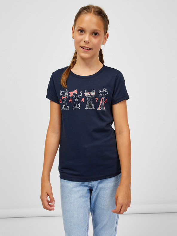 Sam 73 Axill Tricou pentru copii Albastru