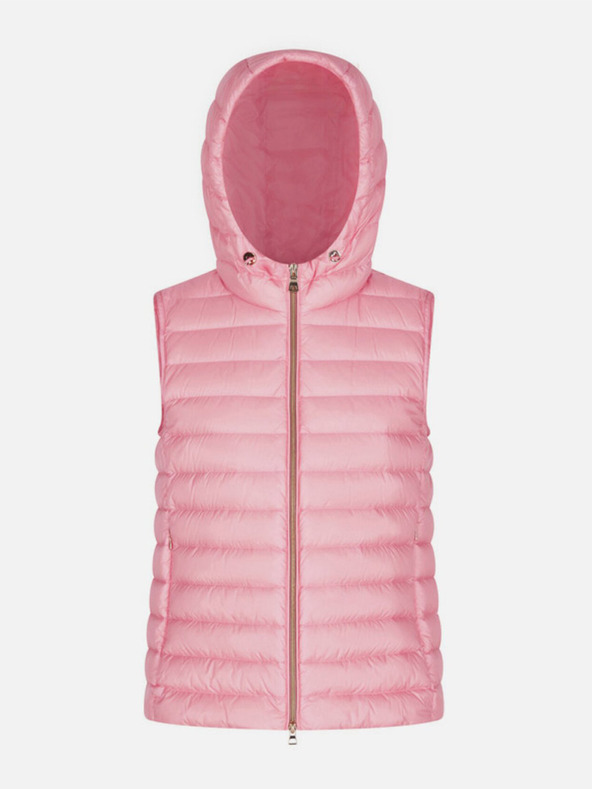Geox Vestă roz din puf pentru femei Geox Jaysen