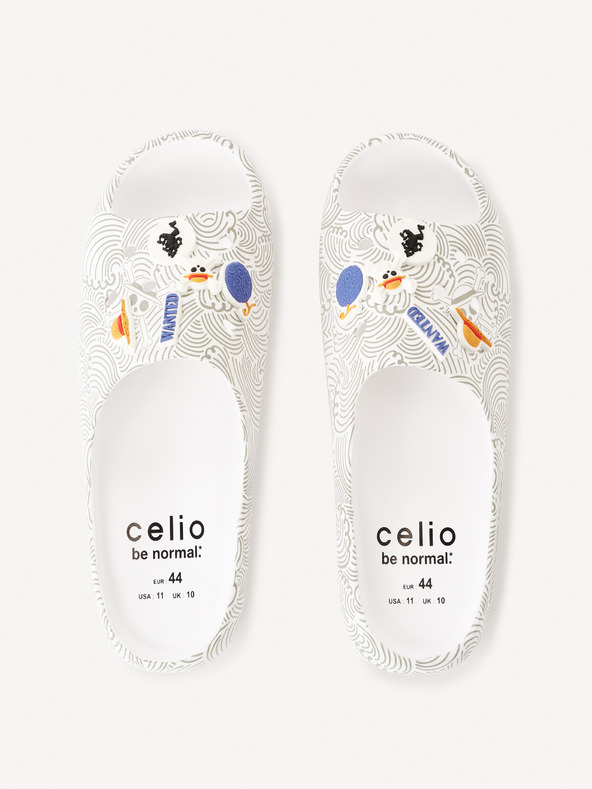 Celio One Piece Papuci Alb
