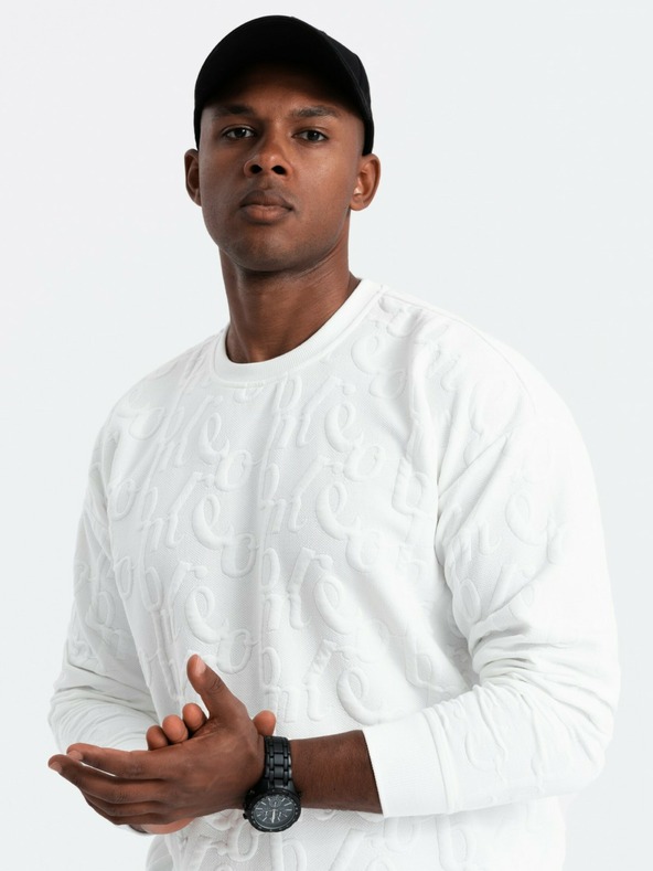 Ombre Clothing Hanorac Alb