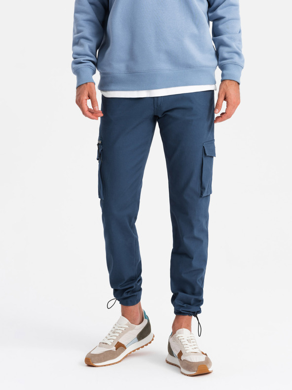 Ombre Clothing Pantaloni Albastru