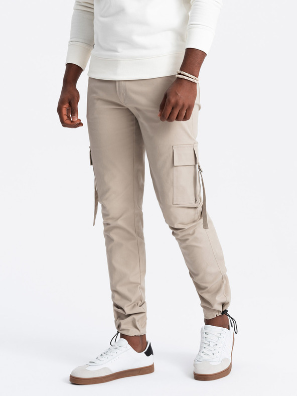 Ombre Clothing Pantaloni Bej