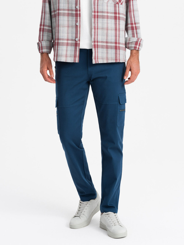 Ombre Clothing Pantaloni Albastru