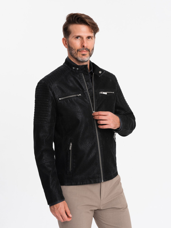 Ombre Clothing Jachetă Negru