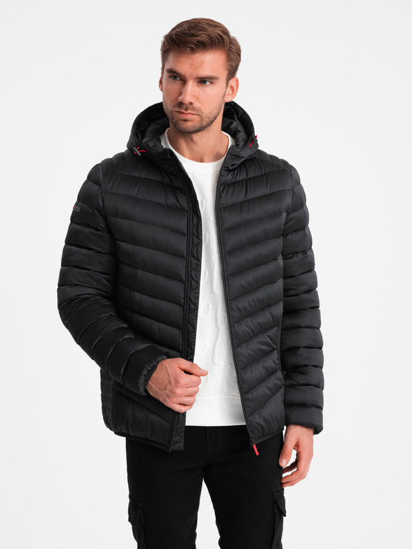 Ombre Clothing Jachetă Negru