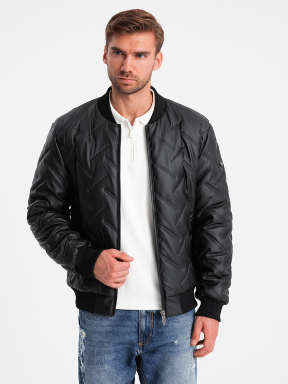 Ombre Clothing Jachetă Negru