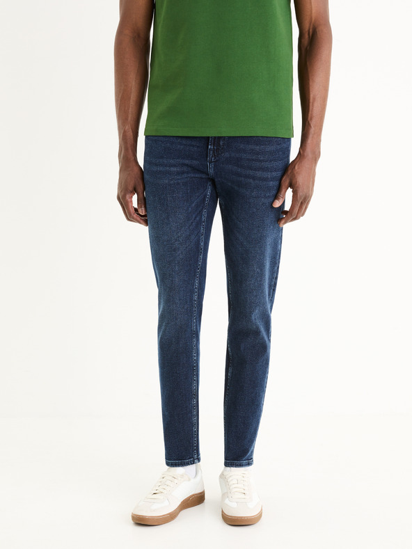 Celio C25 Slimel Jeans Albastru