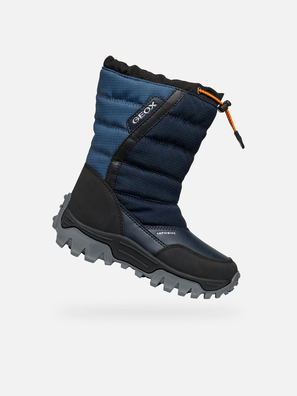 Geox Himalaya Boy B ABX Ghete pe gleznă pentru copii Albastru