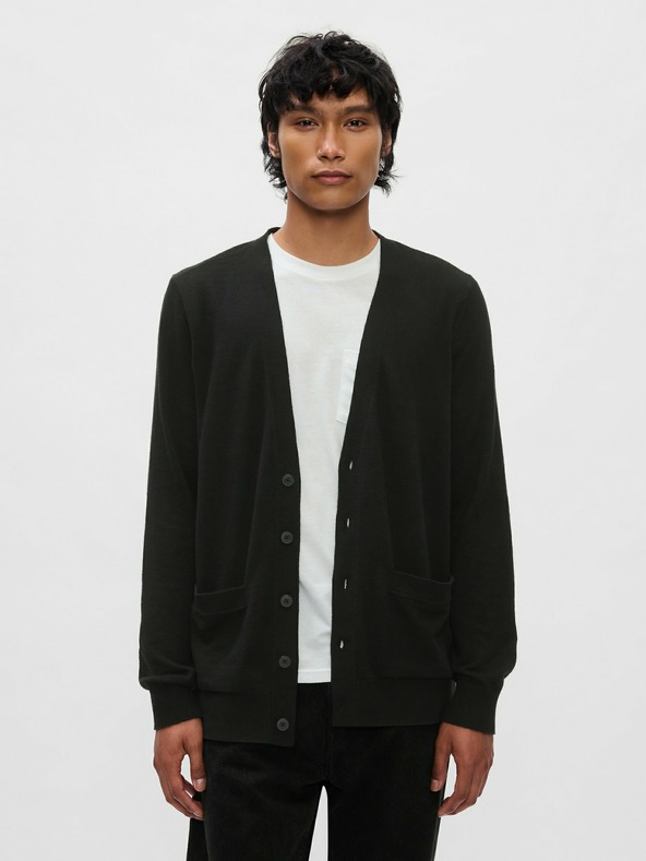 GAP CashSoft Cardigan Negru