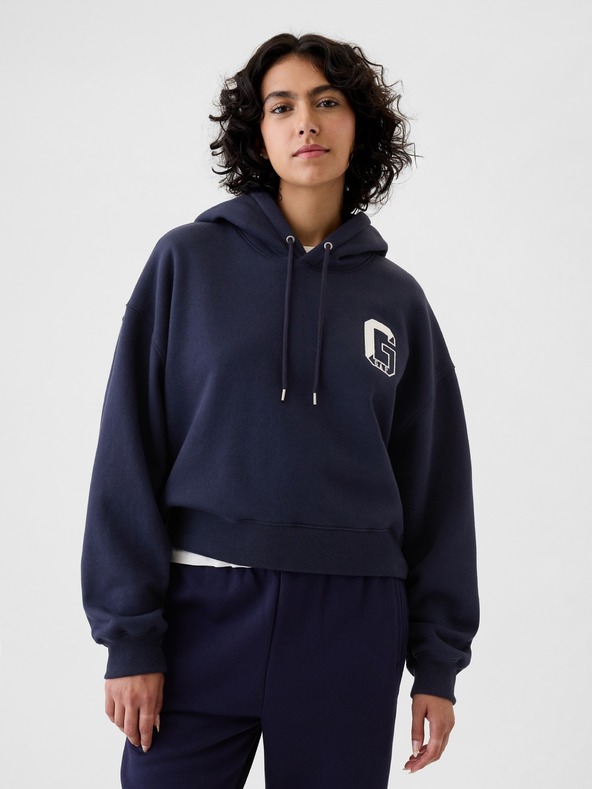GAP Hanorac scurt cu logo GAP