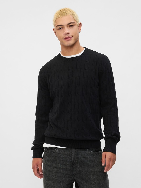 GAP CashSoft Pulover Negru