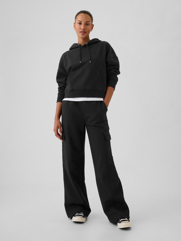 GAP Pantaloni de trening Negru