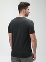 Loap Tricou negru LOAP Alpron pentru bărbați