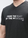 Loap Tricou negru LOAP Alpron pentru bărbați