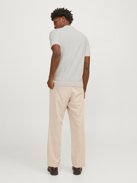 Jack & Jones Polo crem pentru bărbați Jack & Jones Blusandri