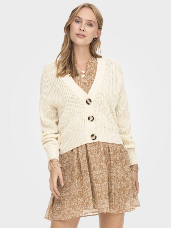 Jacqueline de Yong Cardigan pentru femei JDY Justy Cream