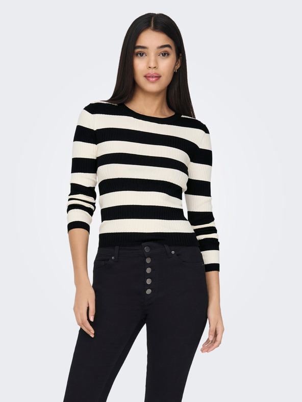 Jacqueline de Yong Plum Pulover Negru