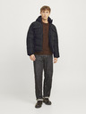 Jack & Jones Jachetă matlasată neagră Jack & Jones Build pentru bărbați