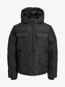 Jack & Jones Jachetă matlasată neagră Jack & Jones Build pentru bărbați