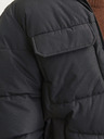 Jack & Jones Jachetă matlasată neagră Jack & Jones Build pentru bărbați