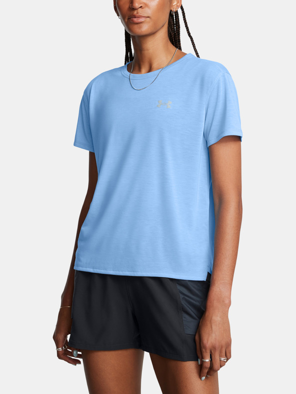 Under Armour UA Trail Run SS Tricou Albastru