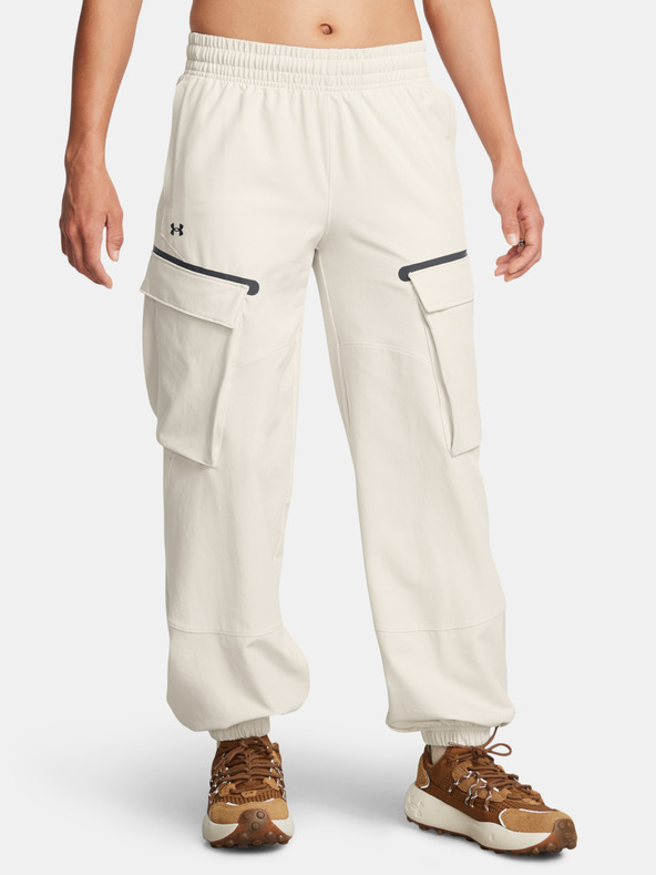 Under Armour Unstoppable Cargo Pantaloni Alb