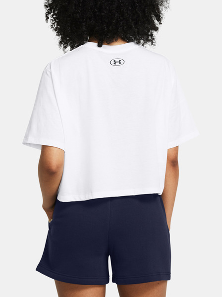 Under Armour UA Boxy Crop Logo SS Tricou