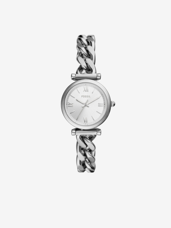 Fossil Carlie Ceas Argintiu